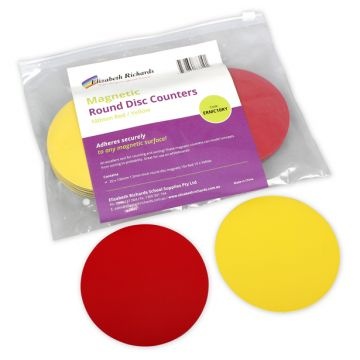 Magnetic Two-Colour Counters - Large 100mm (20)