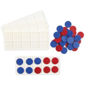 Ten Frames Trays And Counters
