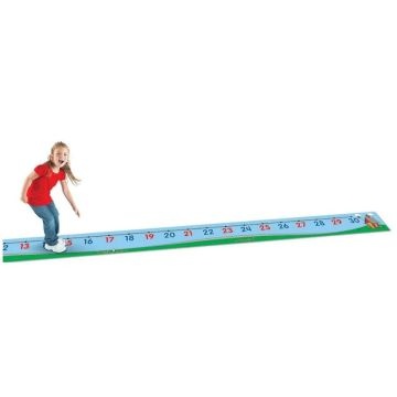 Giant Number Line Floor Mat 0-30