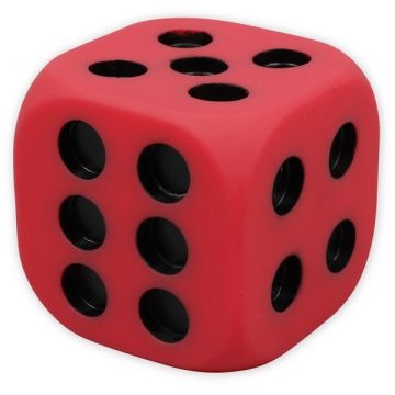 Jumbo PVC Dice - 6 Sided Dotted