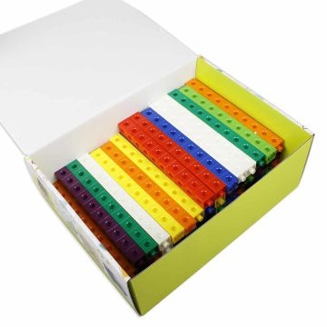 2cm Plastic Interlocking Cubes (500)