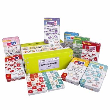 Plastic Dominoes Kit
