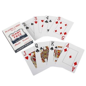 Large Face Playing Cards