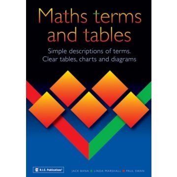 Maths Terms and Tables Book - Dr Paul Swan