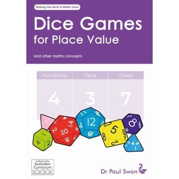 Dice Games for Place Value Book - Dr Paul Swan 