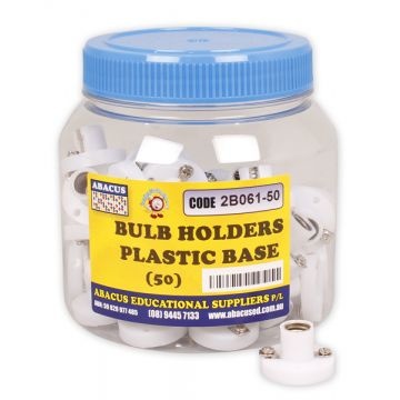 Bulb Holders - Plastic Base - Box of 50