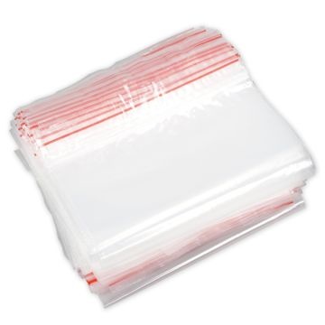 Bags - Plastic Reseal 150mm x 100mm (100)