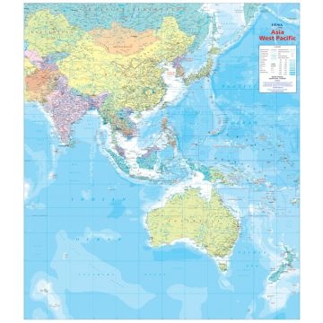 Asia and West Pacific Map