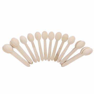 Enviro Wooden Spoons - Pack of 24