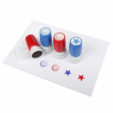 Stampers (Stars and Smiley Faces) - Set of 4