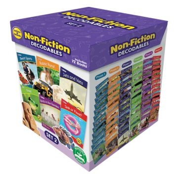 Decodable Readers Library - Non Fiction Decodables Set 2