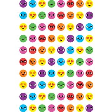 Smile Dots Stickers (Pack of 800)