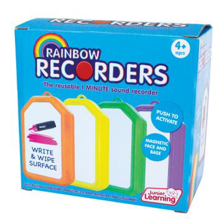 Rainbow Recorder - Set of 4