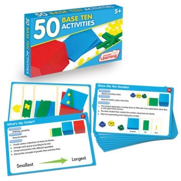 50 Base Ten Activity Cards