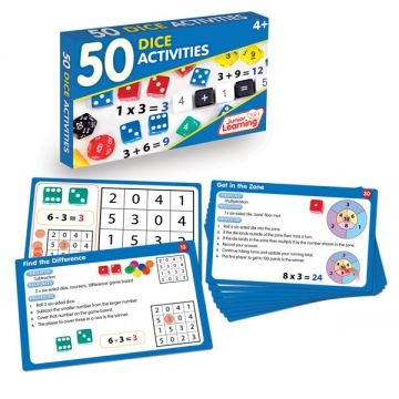 50 Dice Activity Cards