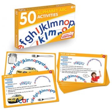 50 Alphabet Arc Activity Cards