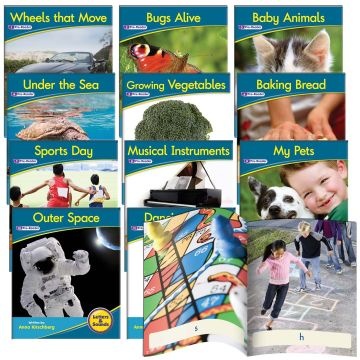 Decodable Readers - Phonemic Awareness Non Fiction (Set of 12)