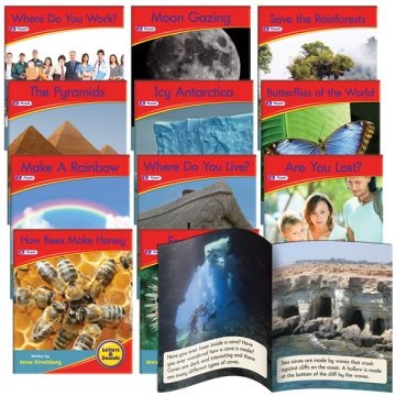 Decodable Readers - Spelling Non-Fiction (Set of 12)