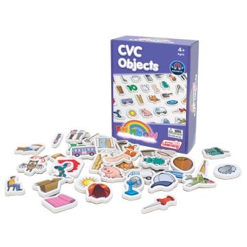 Rainbow CVC Objects - Carton of 12