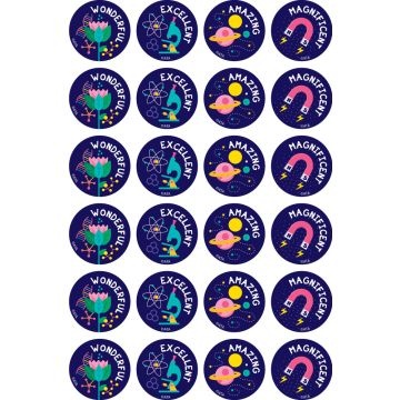 Science Stickers (Pack of 96)