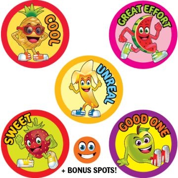 Tutti Frutti Scented Stickers