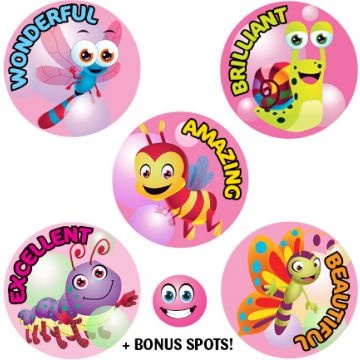 Bubblegum Scented Stickers