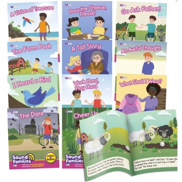 Decodable Readers - Letter & Sounds - Sound Families - Phase 5.5 - R-controlled - Fiction - 12 Titles