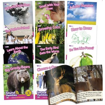 Decodable Readers - Letter & Sounds - Sound Families - Phase 5.5 - R-Controlled - Non-Fiction - 12 Titles