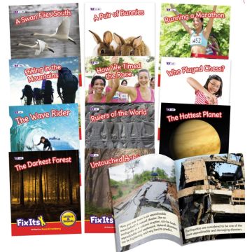 Decodable Readers - Fix Its - Phase 6 - Suffixes - Non-Fiction - 12 Titles