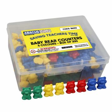 Small Bear Counters - Set of 200