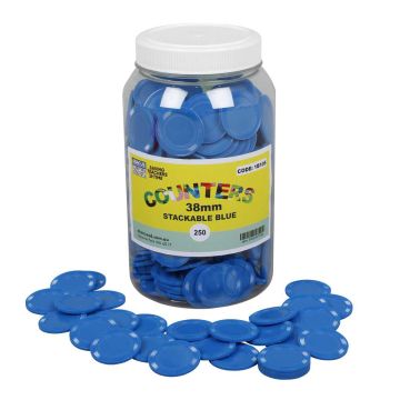 Blue Stackable Counters