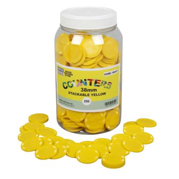 Yellow Stackable Counters
