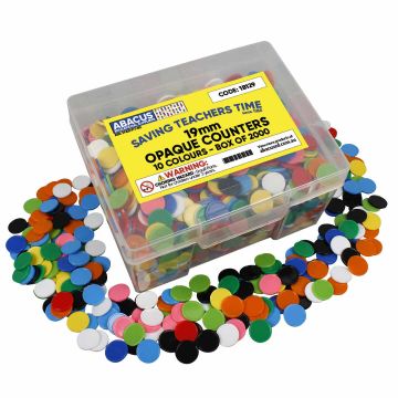 Opaque Counters (2000) 19mm - 10 colours