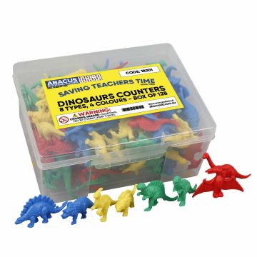 Dinosaur Counters - Set of 128