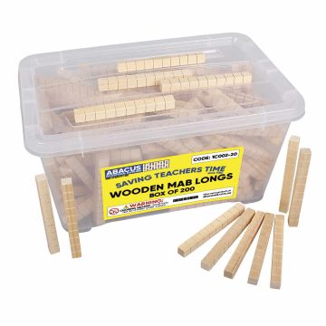 Wooden MAB Longs - Box of 200