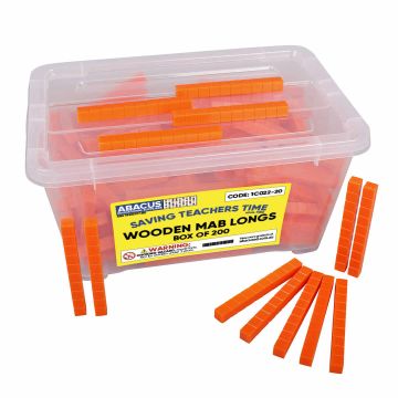 Plastic MAB Longs - Box of 200
