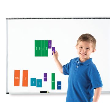 Double-Sided Magnetic Fraction Squares