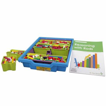 Fraction Rods Sorting Tray