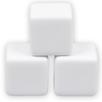 Dice - 6 Sided 16mm Blank (10)