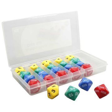 Jumbo Place Value Dice Set - Set of 24