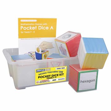 Pocket Dice Kit with Book (Years F-2)