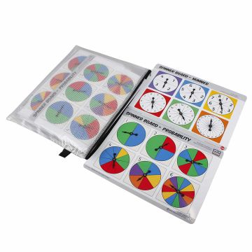 Dr Paul Swan's Spinner Boards - Mixed Pack (Number and Probability)
