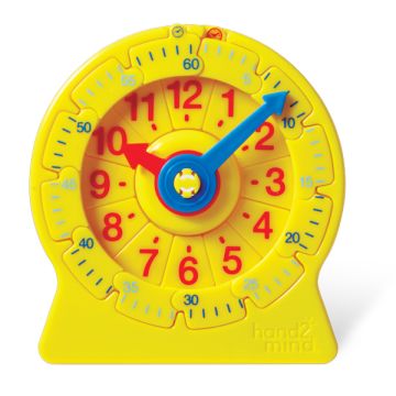 12-Hour Student Number Line Clock