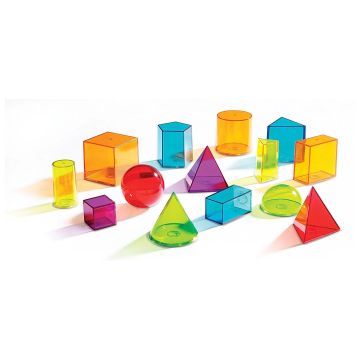 View-Thru Geometric Solids (Set of 14)