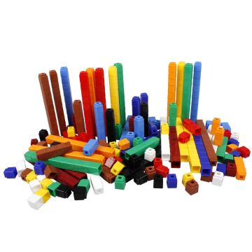 2cm Unifix® Cubes - 10 colours (Set of 500)