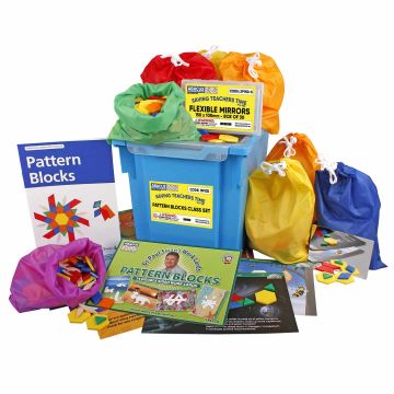 Pattern Blocks Class Set 