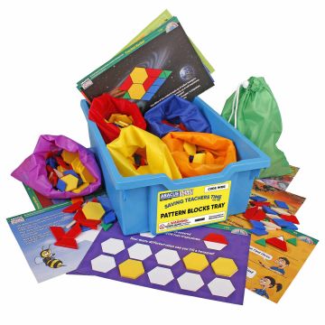 Pattern Blocks Tray