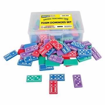 Foam Dominoes Set - Box of 112