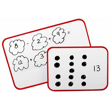 A4 Double-Sided Magnetic Student Whiteboard
