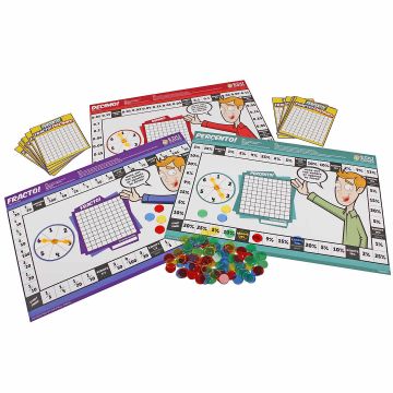 Fracto, Decimo and Percento Game Set - Dr Paul Swan